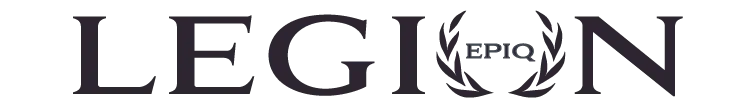 Legion horizontal black logo